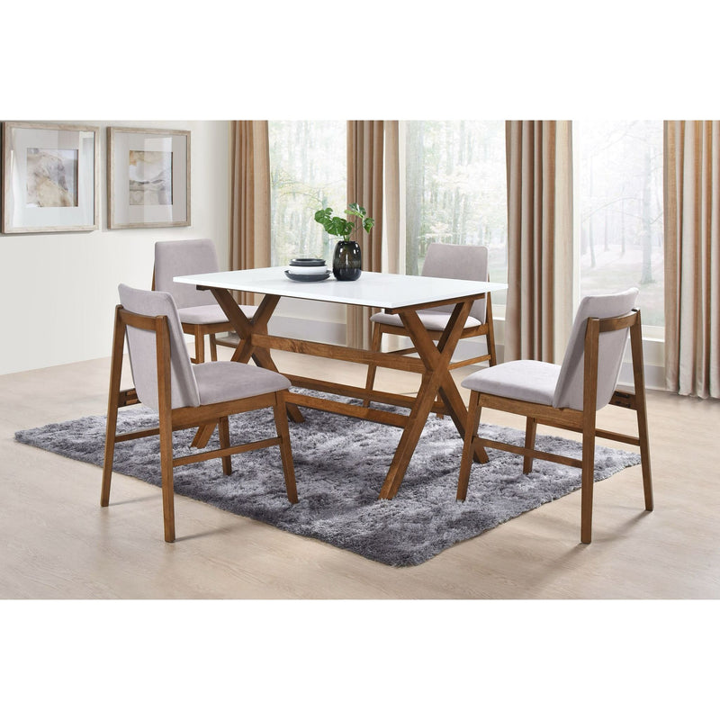 Modern 4-Piece Dining Set – Elegant Simplicity with a Contemporary Twist