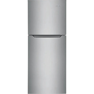 Top Freezer Refrigerator with 10.1 cu. ft. Capacity, SpaceWise® Energy Star Ceritfied: Brushed Steel