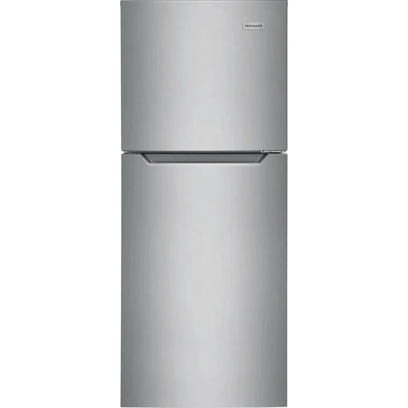 Top Freezer Refrigerator with 10.1 cu. ft. Capacity, SpaceWise® Energy Star Ceritfied: Brushed Steel