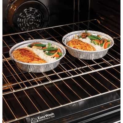 GE® 30" Slide-In Electric Convection Range with No Preheat Air Fry and EasyWash™ Oven Tray