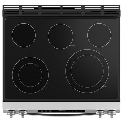 GE® 30" Slide-In Electric Convection Range with No Preheat Air Fry and EasyWash™ Oven Tray