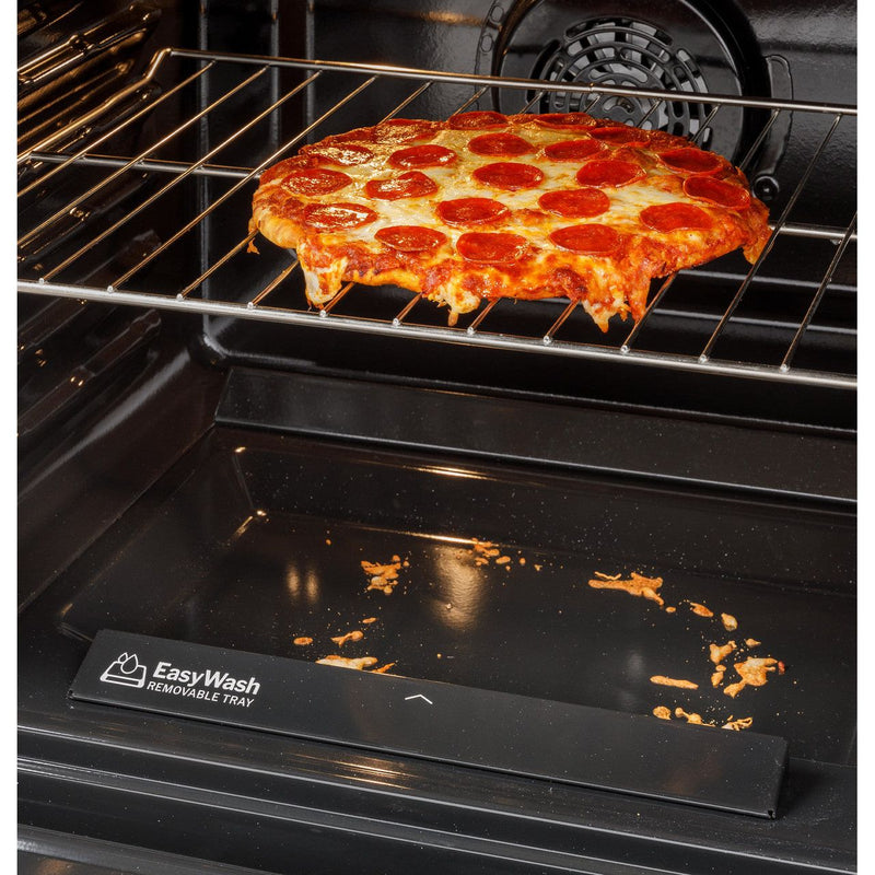 GE® 30" Slide-In Electric Convection Range with No Preheat Air Fry and EasyWash™ Oven Tray