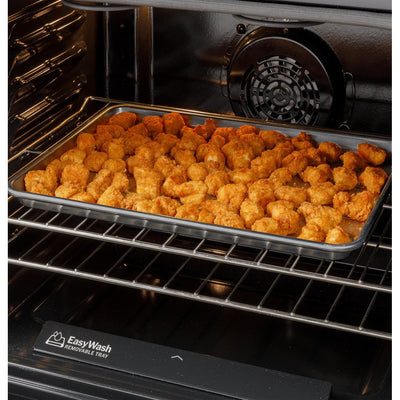 GE® 30" Slide-In Electric Convection Range with No Preheat Air Fry and EasyWash™ Oven Tray