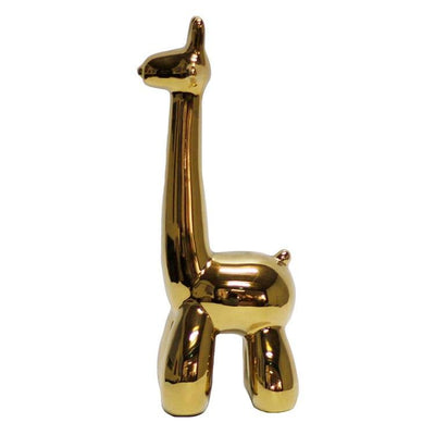 Gold Giraffe Balloon Animal - Casa Muebles