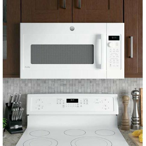 GE Profile™ 1.7 Cu. Ft. Convection Over-the-Range Microwave Oven - Casa Muebles